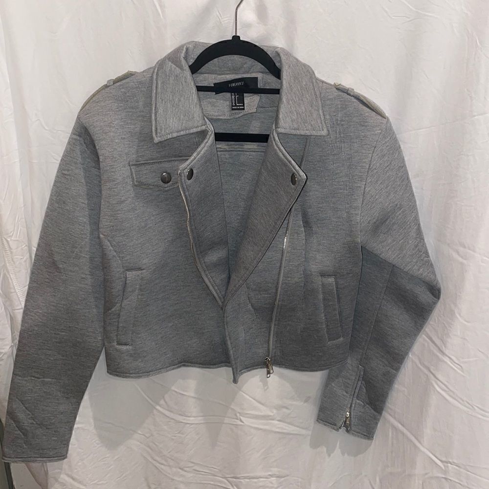 Gray jacket size small 